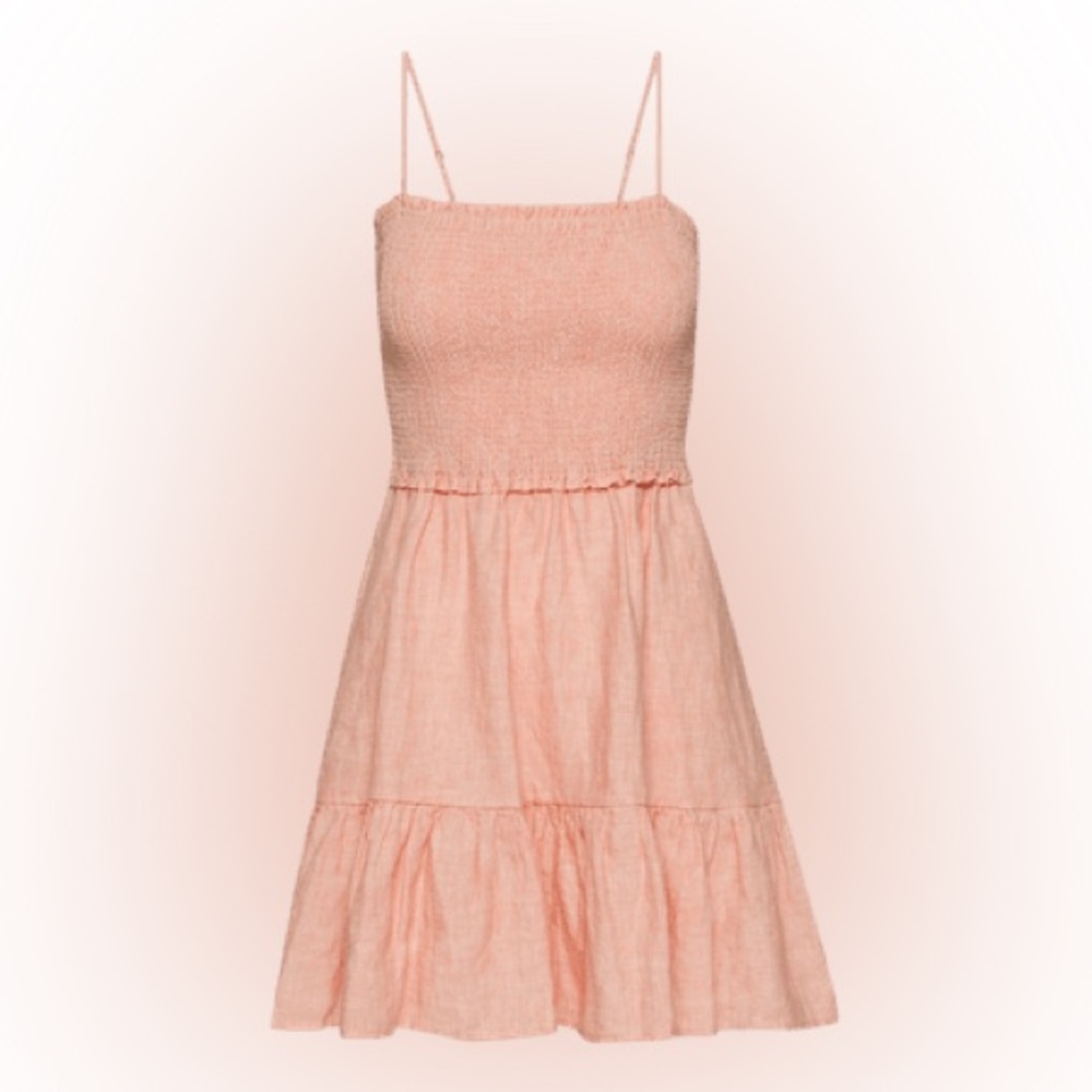 ARITZIA WILFRED Linen Tempest Dress Sleeveless